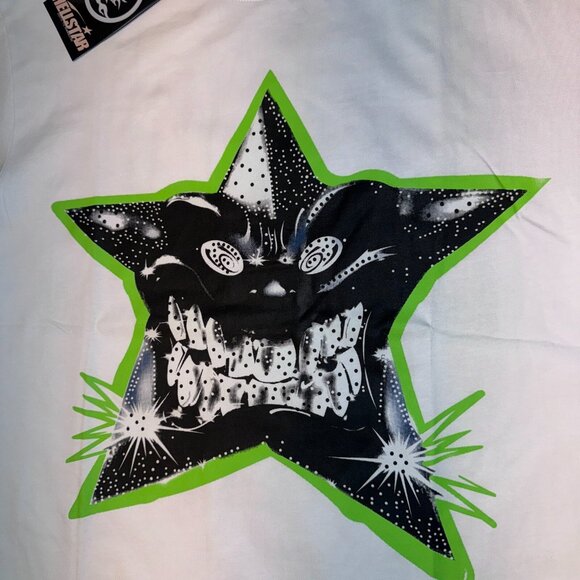 Hellstar Star Bling Graphic T-Shirt Large Path To Paradise - Picture 3 of 6
